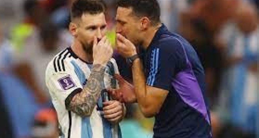 Reunión cumbre entre Messi y Scaloni en Rosario