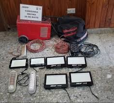 Robo en colegio de San Juan: detenidos y efectos recuperados