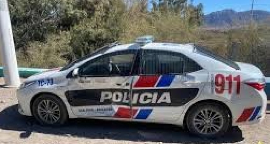 Inseguridad en Chimbas: cay&oacute; un delincuente mientras desmantelaba una casa en construcci&oacute;n