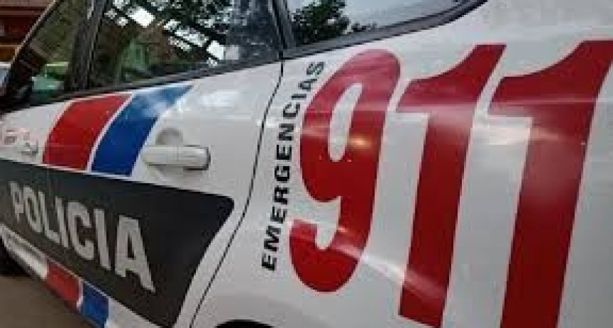 Robo de moto en Chimbas: un detenido y una patrulla da&ntilde;ada