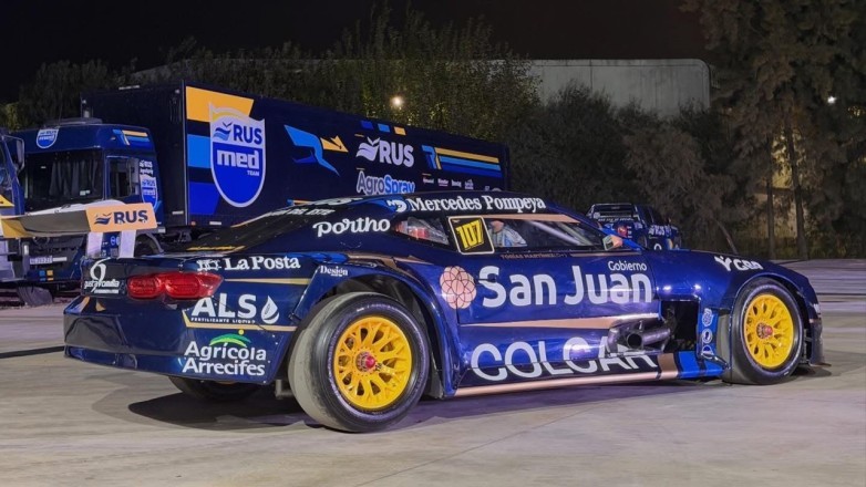 Tobías Martínez presentó su Chevrolet Camaro: el sueño sanjuanino que busca conquistar el Turismo Carretera 2026