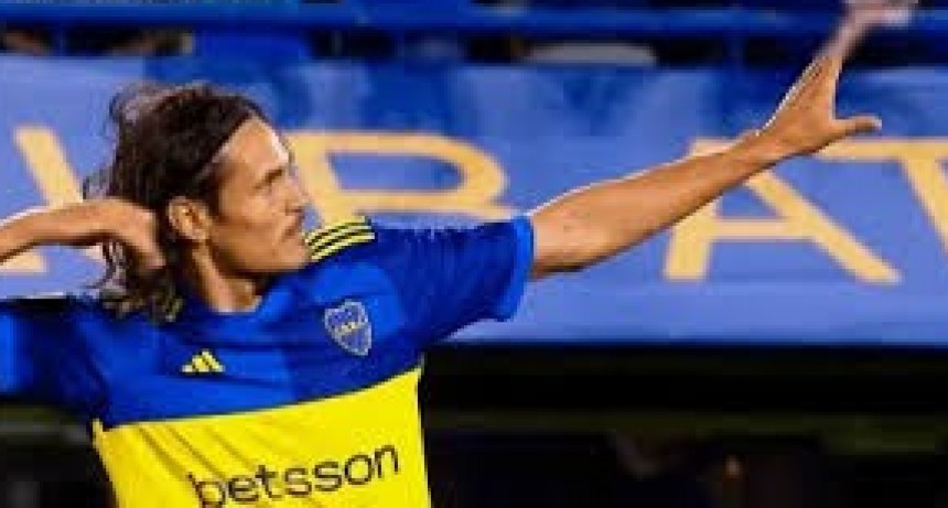 Se desperto Cavani: triplete para vencer a Instituto en la Bombonera