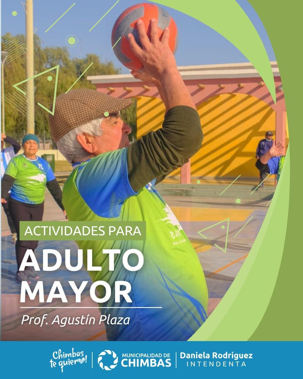 La Municipalidad de Chimbas invita a adultos mayores a sumarse a clases deportivas gratuitas en el Parque Municipal