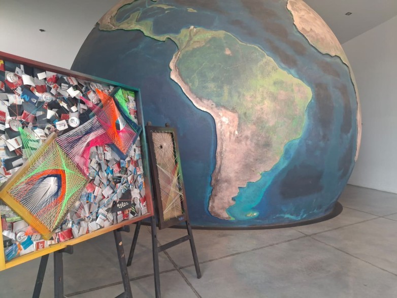 Anchipurac presenta una muestra art&iacute;stica realizada con materiales reutilizados