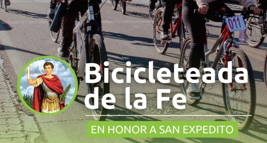 Fe y deporte sobre ruedas: Se viene la Primera Bicicleteada Regional en honor a San Expedito