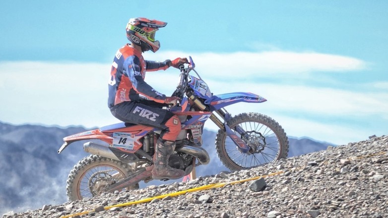 Juan Cruz Martínez dominó el Enduro en Sarmiento: ganó la general del fin de semana