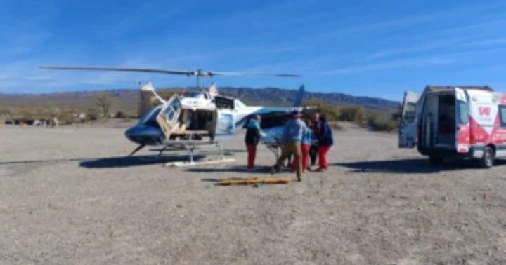 Tensi&oacute;n en el Desaf&iacute;o Ruta 40: evacuaron en helic&oacute;ptero a un piloto accidentado en San Juan