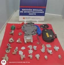 Ola de robos en Rivadavia: desbarataron una banda que robaba medidores de gas y los vend&iacute;a en una chacarita