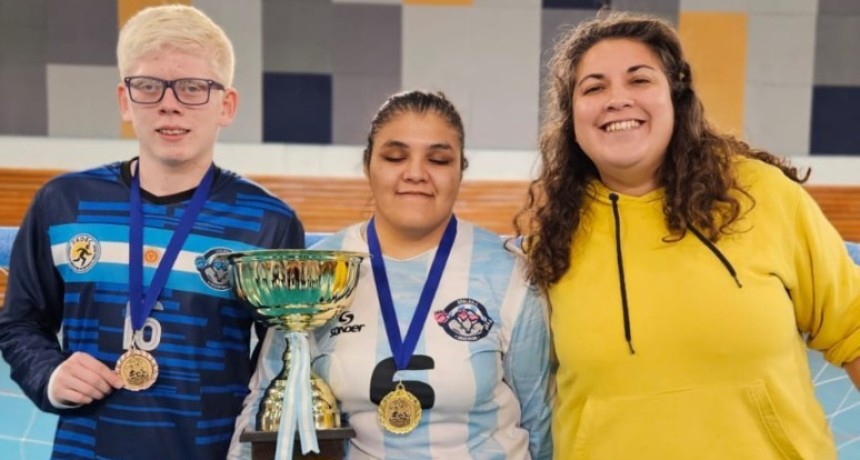 Orgullo Sanjuanino en la Copa Tango de Goalball 2026: Milagros Dom&iacute;nguez campeona y Lautaro Fern&aacute;ndez al podio