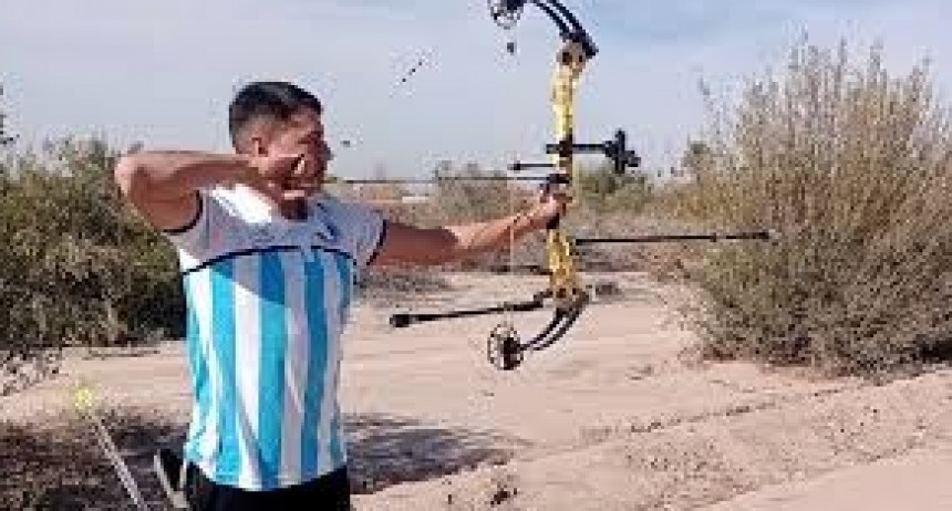 Lucas Garcés mantiene la ilusión de seguir avanzando en tiro con arco