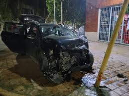 Impresionante choque en Capital