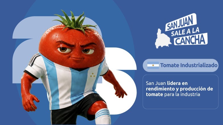 El sector tomatero forma parte de la &ldquo;selecci&oacute;n sanjuanina&rdquo;