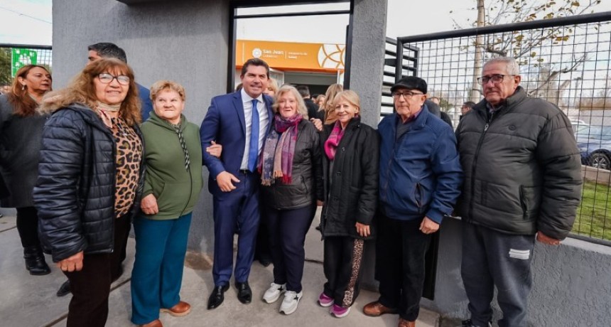 Orrego inaugur&oacute; la ampliaci&oacute;n y remodelaci&oacute;n del CAPS Ruiz Aguilar para fortalecer la atenci&oacute;n de salud en Chimbas