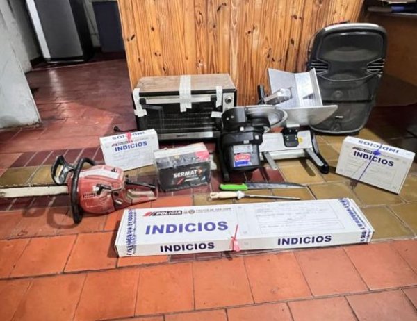 Desbarataron una banda acusada de robos a comercios en Sarmiento y Rawson