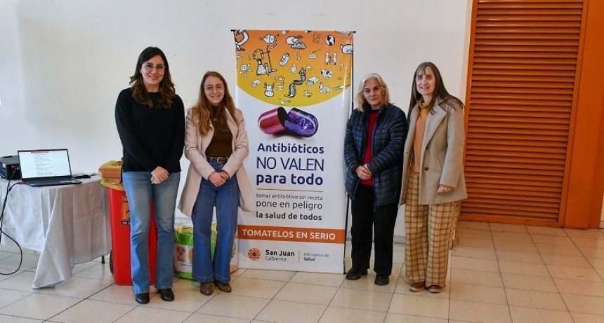 Salud promueve el uso responsable de antibi&oacute;ticos para proteger la comunidad