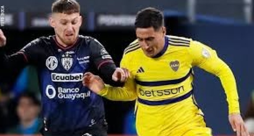 Copa Sudamericana:  Boca se trajo un valioso punto desde Ecuador