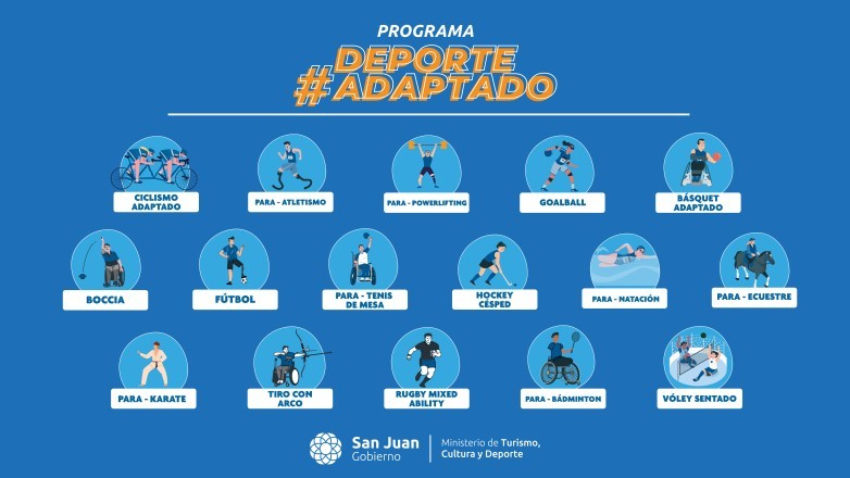 Se viene la oferta deportiva del deporte adaptado en San Juan