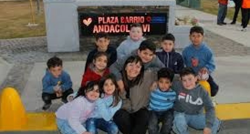 Chimbas Inaugura una Moderna Plaza en el Barrio Andacollo VI: Más Espacios Verdes y Recreativos para la Comunidad