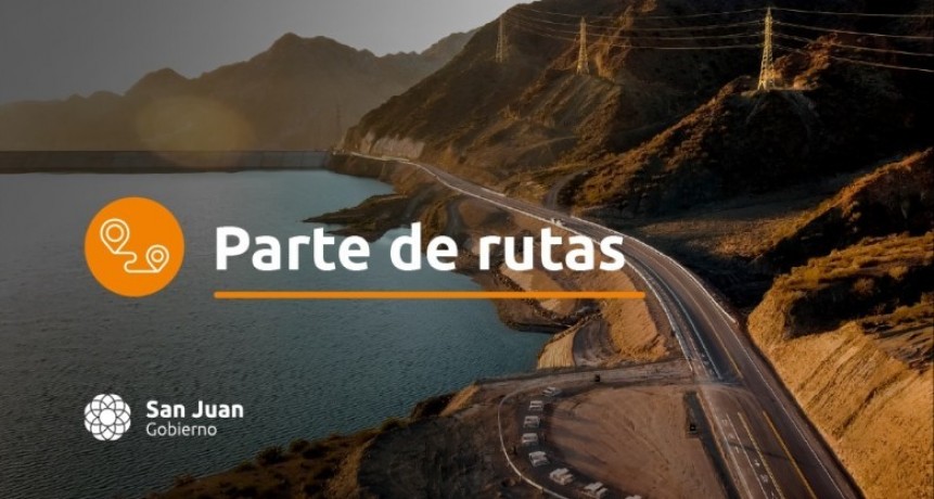 Estado de Rutas en San Juan: Vialidad Recomienda Circular con Precaución en Varios Puntos por Equipos Trabajando