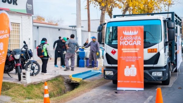 Garrafa Hogar llega con su operativo a Chimbas 