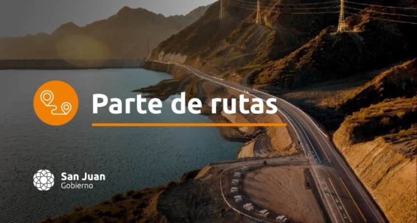 Alerta vial en San Juan: el mapa completo del estado de las rutas y el puente que est&aacute; intransitable