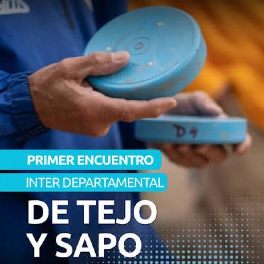 Chimbas se prepara para el Primer Encuentro Interdepartamental de Tejo y Sapo para Adultos Mayores