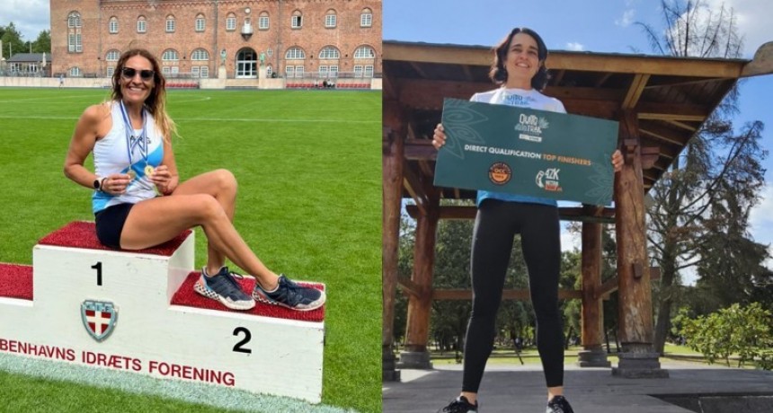 Soledad Sánchez y Adriana Quiroga: atletas sanjuaninas triunfan en el exterior