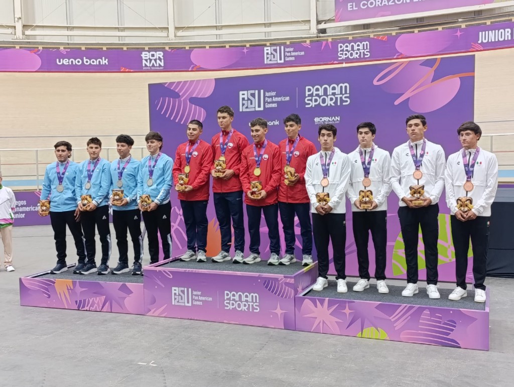 Argentina se lució en el velódromo y cosechó dos medallas de plata en los Juegos Panamericanos Junior