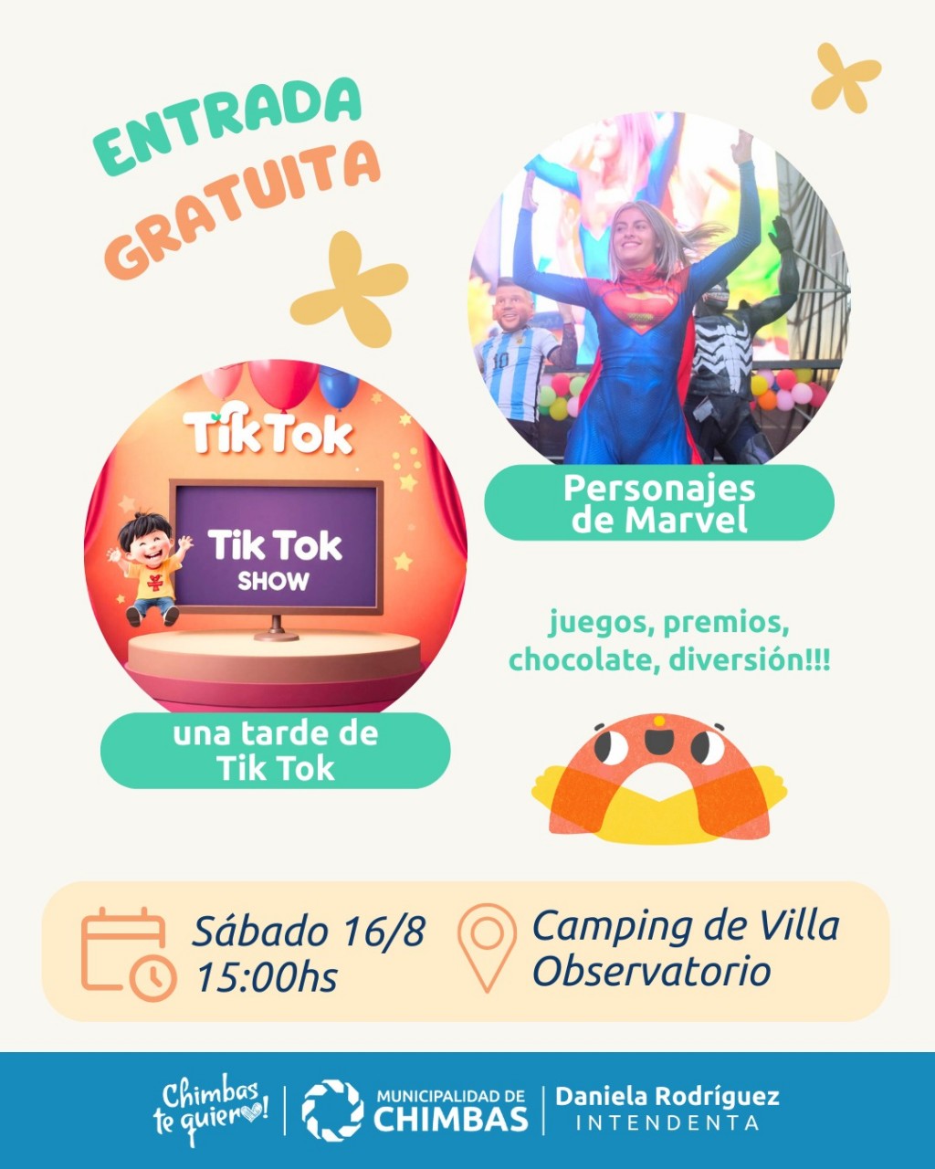 Mega festejo por el Día del Niño: Chimbas se prepara para celebrar en todo el departamento