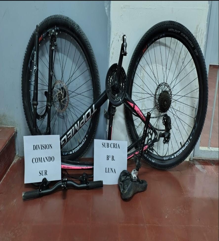 SUBCRÍA BUENAVENTURA LUNA -  Aprehendido por robo agravado en Pocito