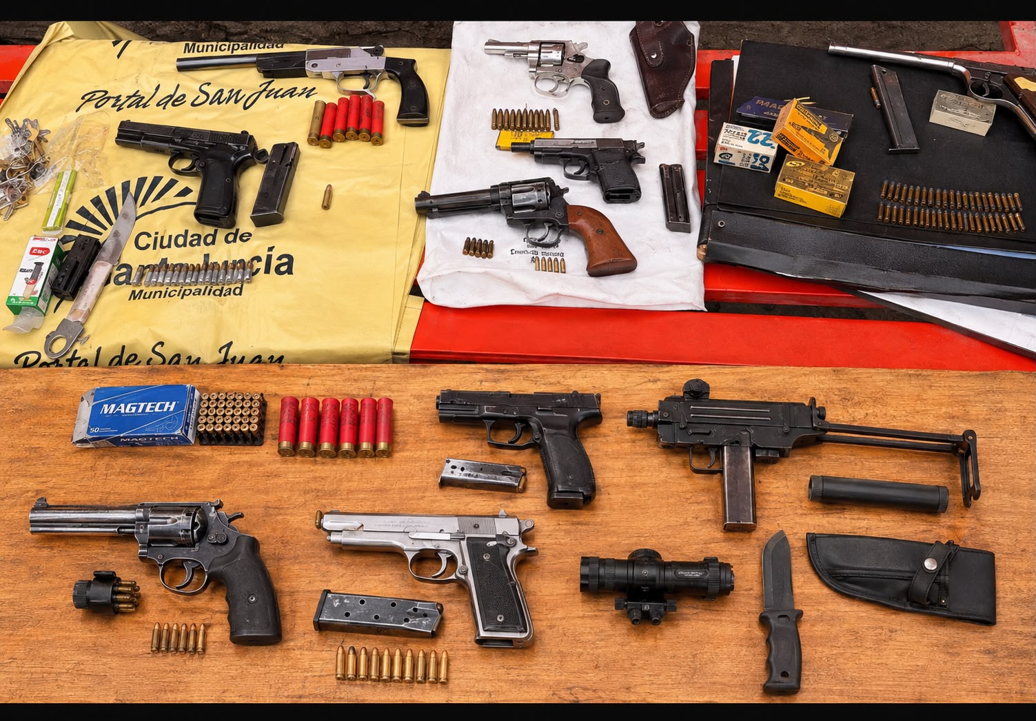 La Polic&iacute;a de San Juan secuestr&oacute; m&aacute;s de 85 armas de fuego