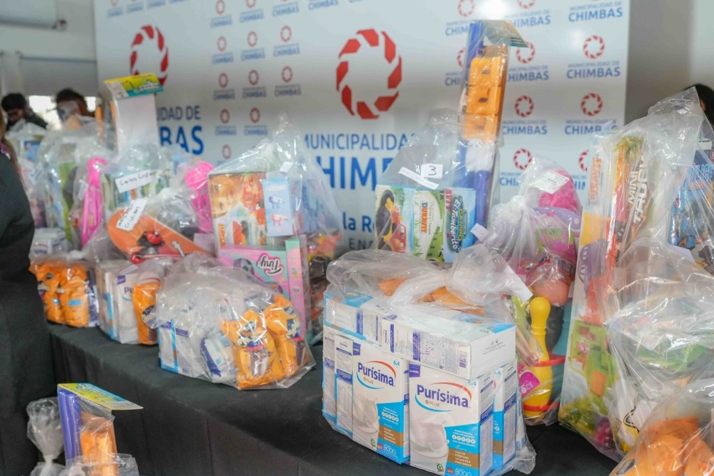 D&iacute;a del Ni&ntilde;o en Chimbas: la Municipalidad entreg&oacute; kits de chocolate y juguetes a m&aacute;s de 120 instituciones