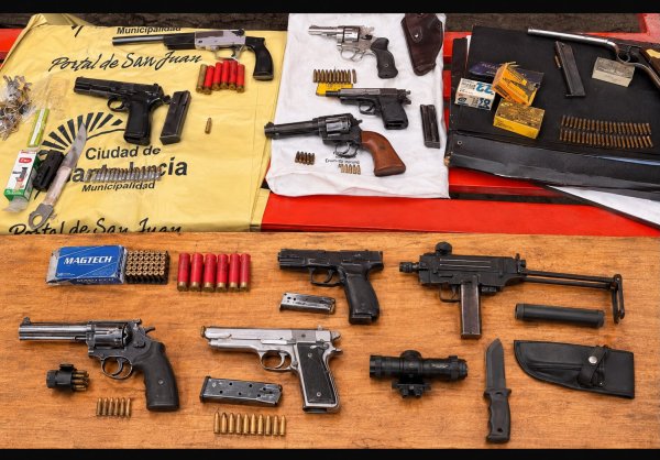 La Polic&iacute;a de San Juan secuestr&oacute; m&aacute;s de 85 armas de fuego