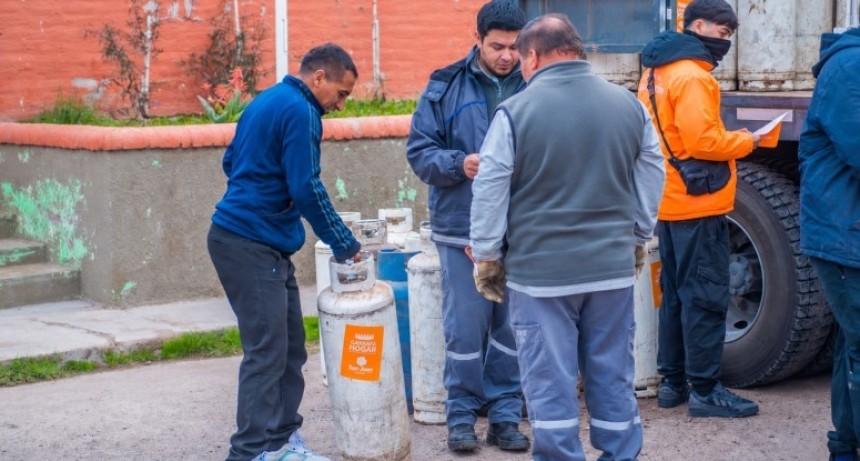 Garrafa Hogar visita Santa Luc&iacute;a, San Mart&iacute;n, Pocito y J&aacute;chal