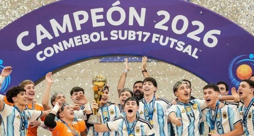 &iexcl;Argentina tricampe&oacute;n de Am&eacute;rica! La Sub-17 de futsal venci&oacute; a Brasil y se qued&oacute; con el Sudamericano