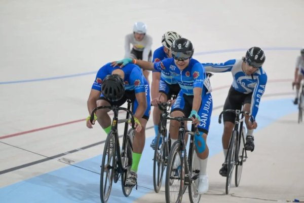 El ciclismo sanjuanino brilló en el Argentino de Pista de Santa Fe