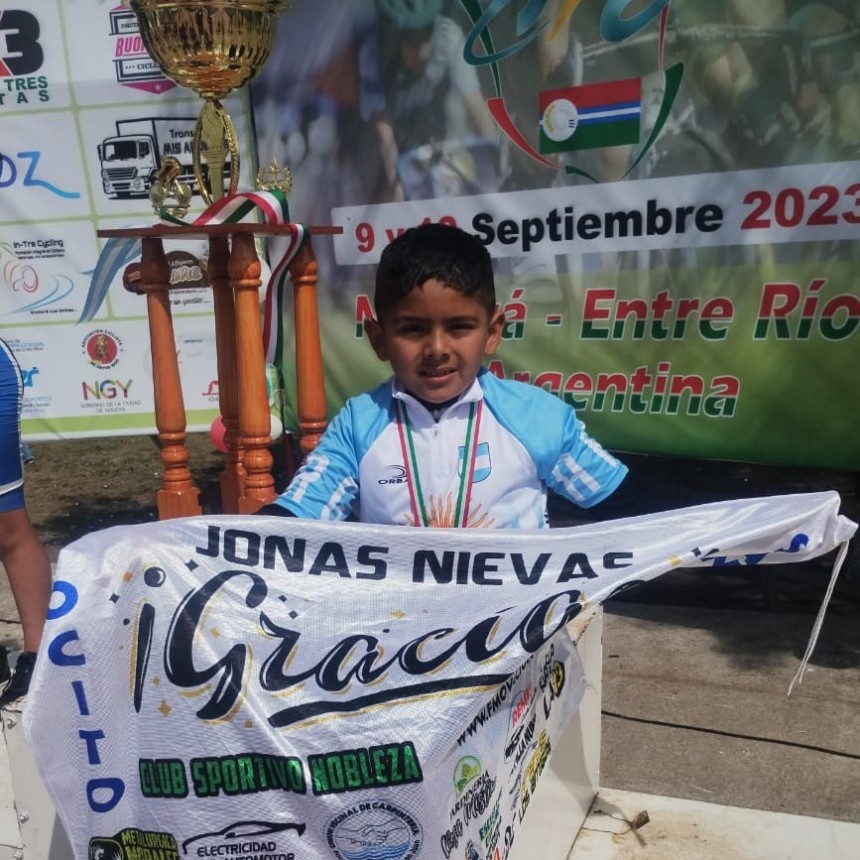 Una vez más Jonás Nievas es el N° 1 del país