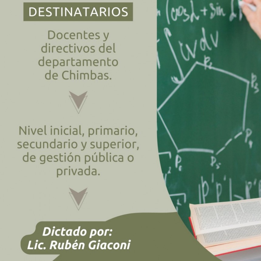 Chimbas: TALLER ACCESIBILIDAD Y SEGURIDAD EN LA EDUCACIÓN