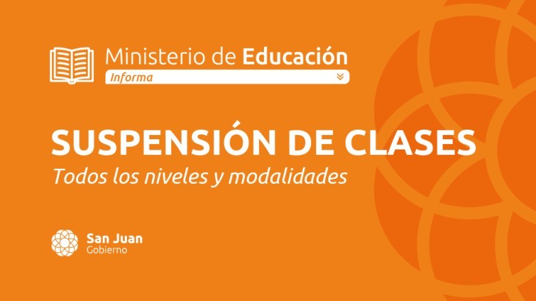Viento Zonda: suspenden las clases este 2 de septiembre en Iglesia, Calingasta y J&aacute;chal