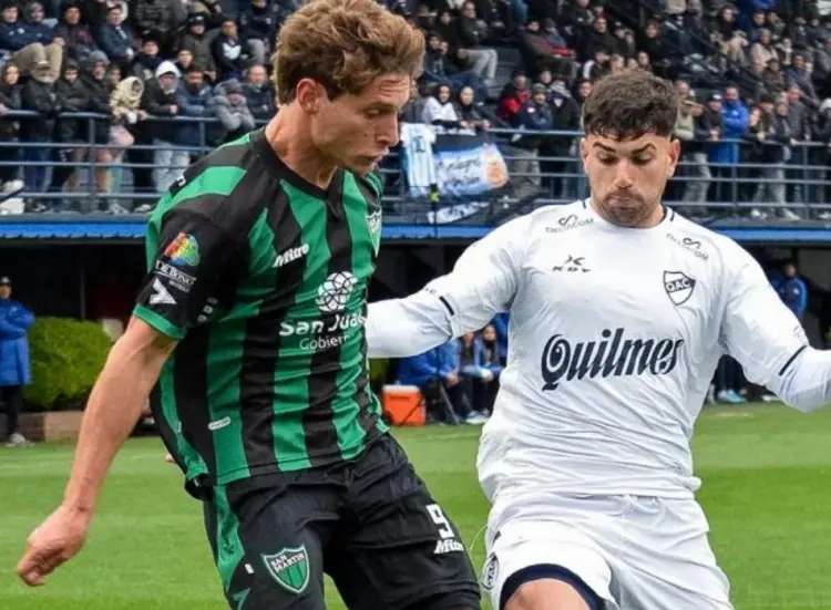 San Mart&iacute;n perdi&oacute; 1 a 0 con Quilmes y se cort&oacute; la racha