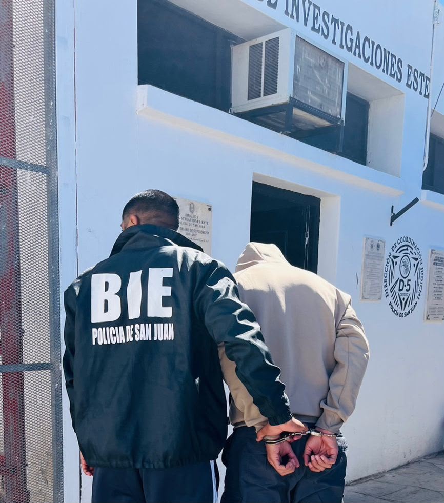 Cay&oacute; en Caucete un conocido delincuente que estaba pr&oacute;fugo de la Justicia