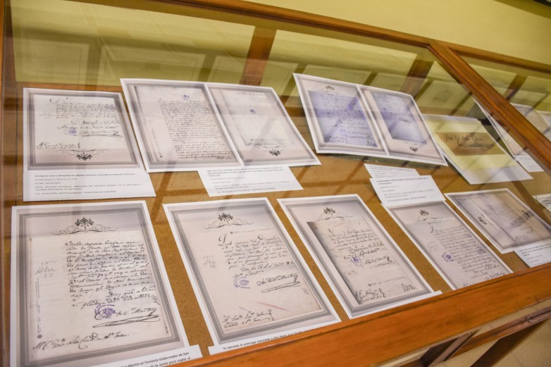 Muestra in&eacute;dita en San Juan: exponen documentos ocultos de San Mart&iacute;n y Sarmiento