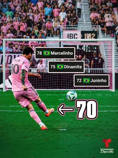 Messi volvi&oacute; a marcar de tiro libre, pero al Inter Miami se le escap&oacute; el triunfo sobre el final