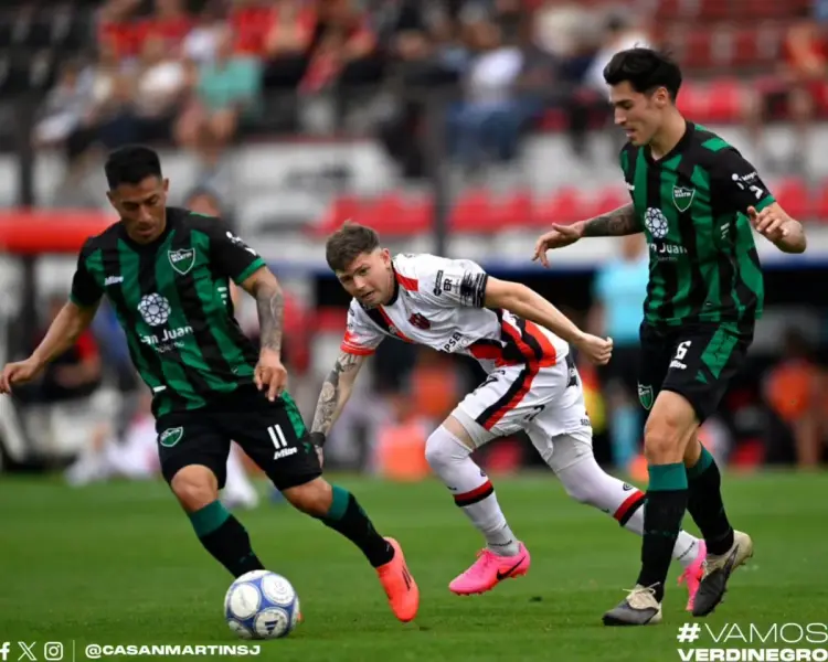 San Mart&iacute;n, sin ideas y goleado: dura ca&iacute;da 3-0 ante Patronato en su aniversario