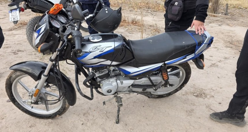 Chimbas: Se la robaron a punta de pistola en el Barrio Los Andes y la Polic&iacute;a la hall&oacute; escondida entre los matorrales de la Ruta 40