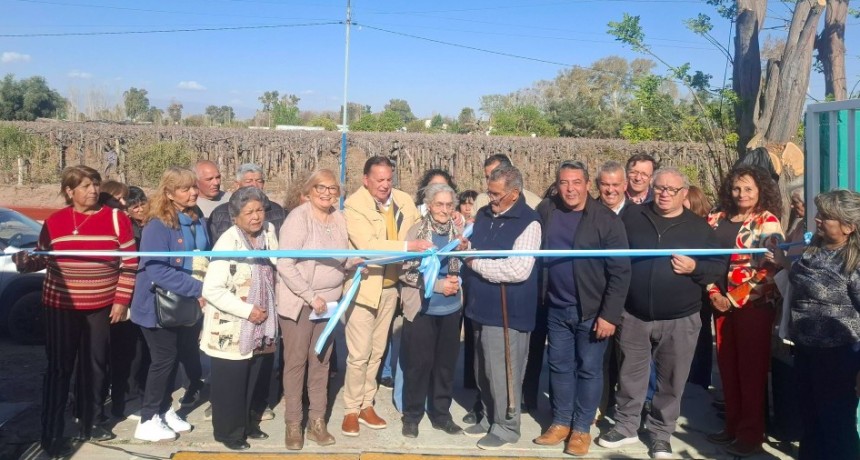 Albard&oacute;n: el municipio remodel&oacute; las instalaciones del Centro de Jubilados Uni&oacute;n y Esperanza