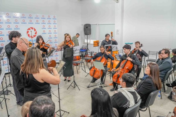 Chimbas vivió una tarde a pura música en el Parque