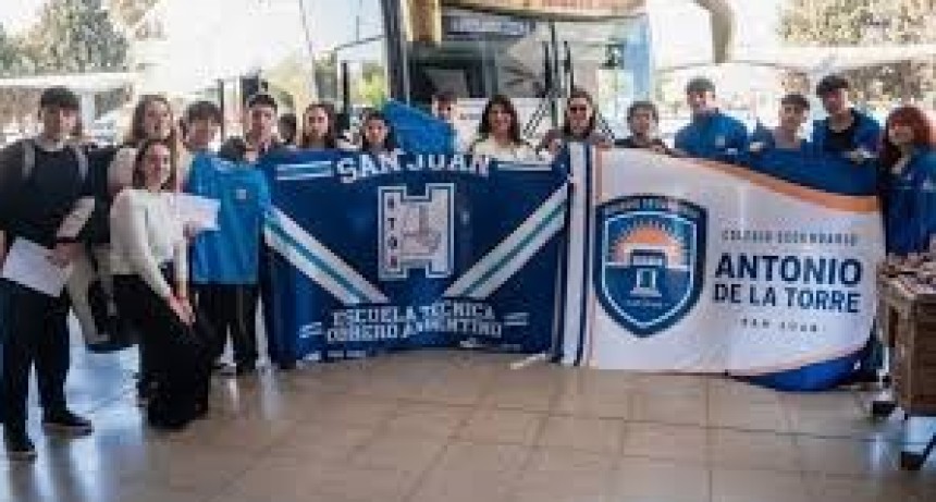 Orgullo sanjuanino: dos escuelas de la provincia representan a San Juan en la final nacional de robótica