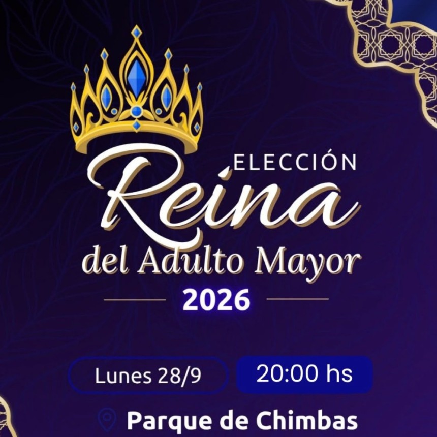Chimbas elegirá a su soberana en la Fiesta Departamental de las Personas Mayores