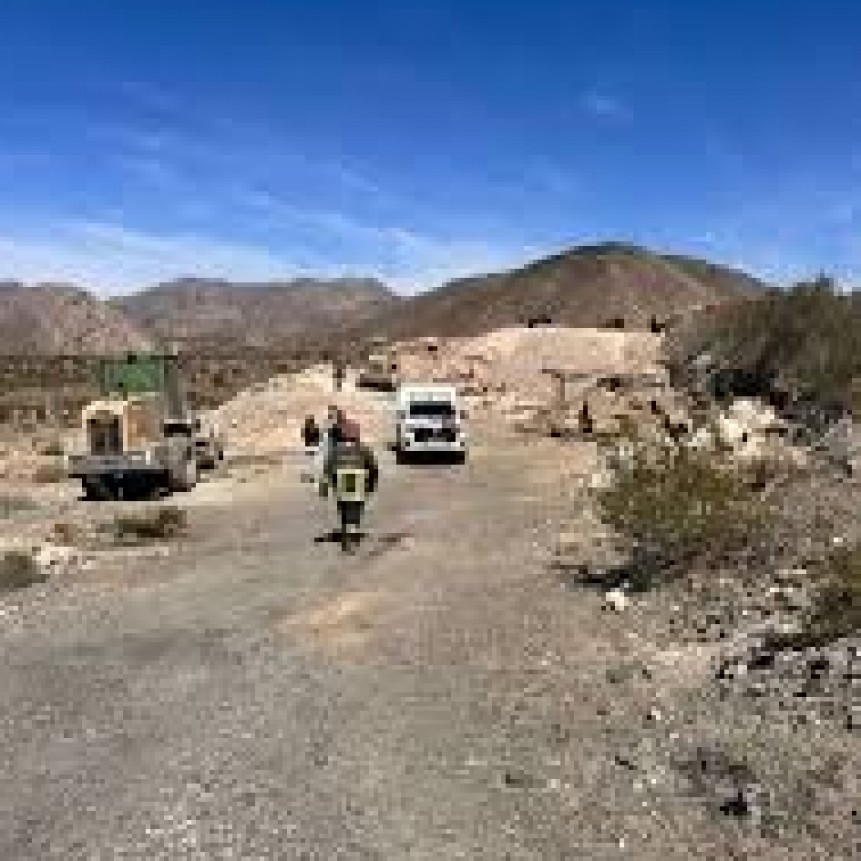 Trágica muerte en un horno calero en Sarmiento
